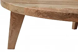 Salontafel - Vintage - 65 cm round (natuur)