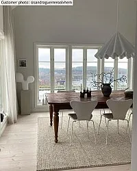 Wollen-vloerkleed - Avafors Wool Bubble (beige)