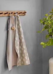 Keukenhanddoeken per twee verpakt - Sari (beige)