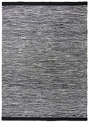 Wollen-vloerkleed - Savona (zwart)