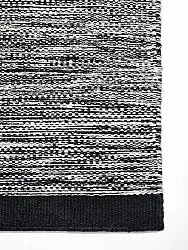 Wollen-vloerkleed - Savona (zwart)