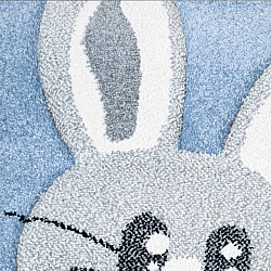 Kindervloerkleed - Bueno Bunny (blauw)