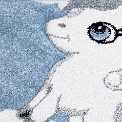 Kindervloerkleed - Bueno Ponny (blauw)