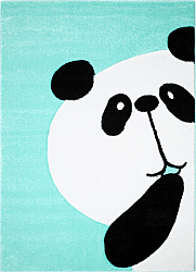 Kindervloerkleed - Bueno Panda (turkoois)