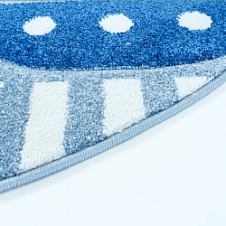 Kindervloerkleed - Bueno Navigator (blauw)
