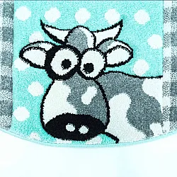 Kindervloerkleed - Bueno Animals (turkoois)