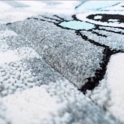 Kindervloerkleed - Bueno Animals (turkoois)