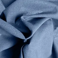 Gordijnen 2-pack - Katoenen gordijnen Selena (blauw)