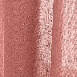 Gordijnen 2-pack - Katoenen gordijnen Selena (terracotta)