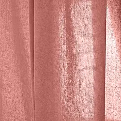 Gordijnen 2-pack - Katoenen gordijnen Selena (terracotta)