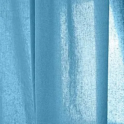 Gordijnen 2-pack - Katoenen gordijnen Selena (turkoois)