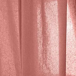 Gordijnen 2-pack - Katoenen gordijnen Selena (terracotta)