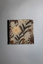 Servetten 4-pack - Lotten (bruin)