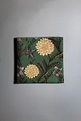 Servetten 4-pack - Lotten (donkergroen)