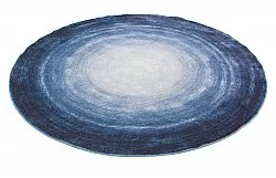 Rond vloerkleed - Shade (blauw)
