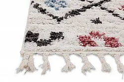 Hoogpolig vloerkleed - Siena (beige/multi)