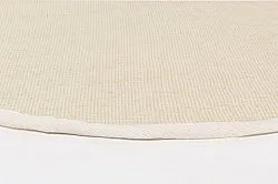 Ronde vloerkleden (sisal) - Agave (natuurlijk wit)