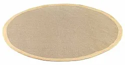 Ronde vloerkleden (sisal) - Agave (licht taupe)