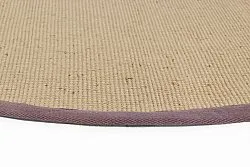 Ronde vloerkleden (sisal) - Agave (natuur/bruin)