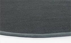 Ronde vloerkleden (sisal) - Agave (donkergrijs)