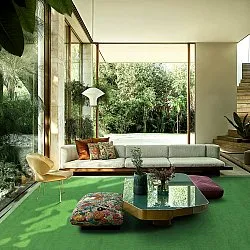 Sisal-vloerkleed - Agave (groen)