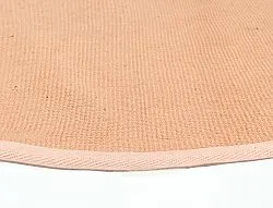 Ronde vloerkleden (sisal) - Agave (abrikoos)