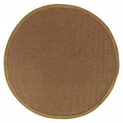 Ronde vloerkleden (sisal) - Agave (bruin)