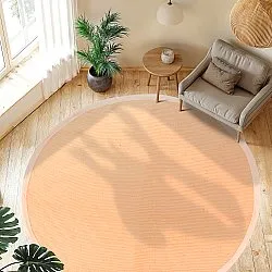 Ronde vloerkleden (sisal) - Agave (abrikoos)
