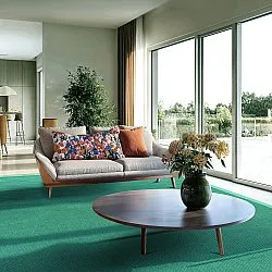 Sisal-vloerkleed - Agave (smaragdgroen)