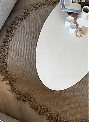 Ronde vloerkleden - Pike (beige)