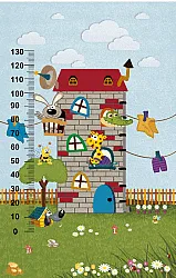 Kindervloerkleed - Funny house