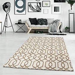 Vloerkleed Katoen - Kebira (beige)