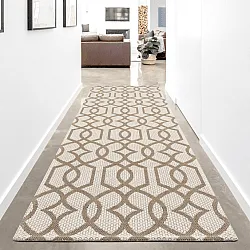 Vloerkleed Katoen - Kebira (beige)
