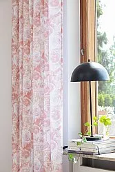 Gordijnen - Katoenen gordijn Soft (roze)