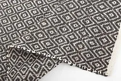 Jute-vloerkleed - Puebla (zwart/grijs)