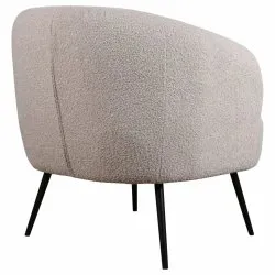 Fauteuil - Capri (beige/bouclé)