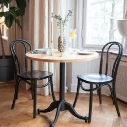 Eettafel - Långholmen - 80 cm round (vintage)