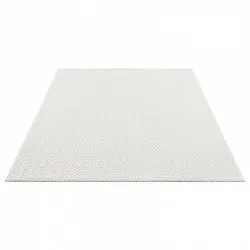 Hoogpolig vloerkleed - Pandora (wit)