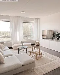 Hoogpolig vloerkleed - Tillie (offwhite)