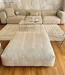 Hoogpolig vloerkleed - Tillie (offwhite)