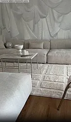 Hoogpolig vloerkleed - Tillie (offwhite)