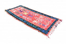 Marokkaanse Berber tapijt Boucherouite 345 x 155 cm