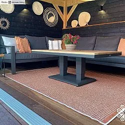 Vloerkleden voor binnen en buiten - Tromsø (oranje)