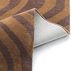 Wollen-vloerkleed - Aiz Hand Tufted Wool Premium (bruin)