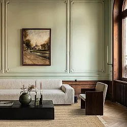 Wollen-vloerkleed - Arbil (beige/wit)