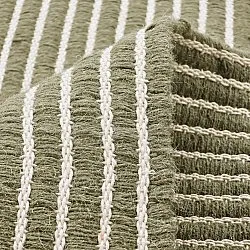 Wollen-vloerkleed - Arbil (groen/wit)