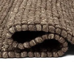 Wollen-vloerkleed - Avafors Wool Bubble (bruin/beige)