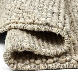 Rond vloerkleed - Avafors Wool Bubble (grijs/beige)