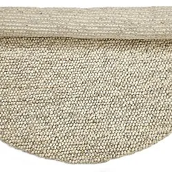 Rond vloerkleed - Avafors Wool Bubble (grijs/beige)