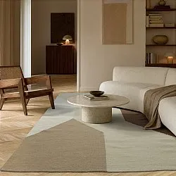 Wollen-vloerkleed - Aveiro (beige/multi)